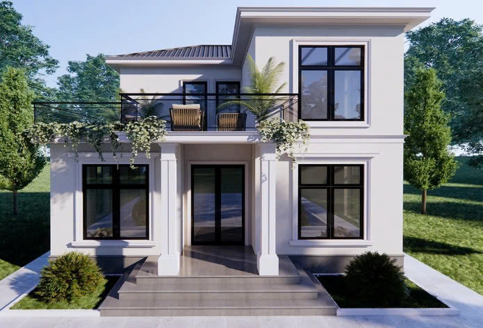 Biệt Thự Nhà Vườn Tân Cổ Điển